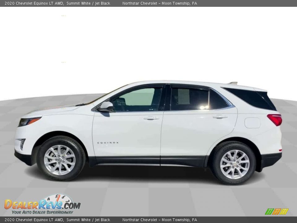 2020 Chevrolet Equinox LT AWD Summit White / Jet Black Photo #5