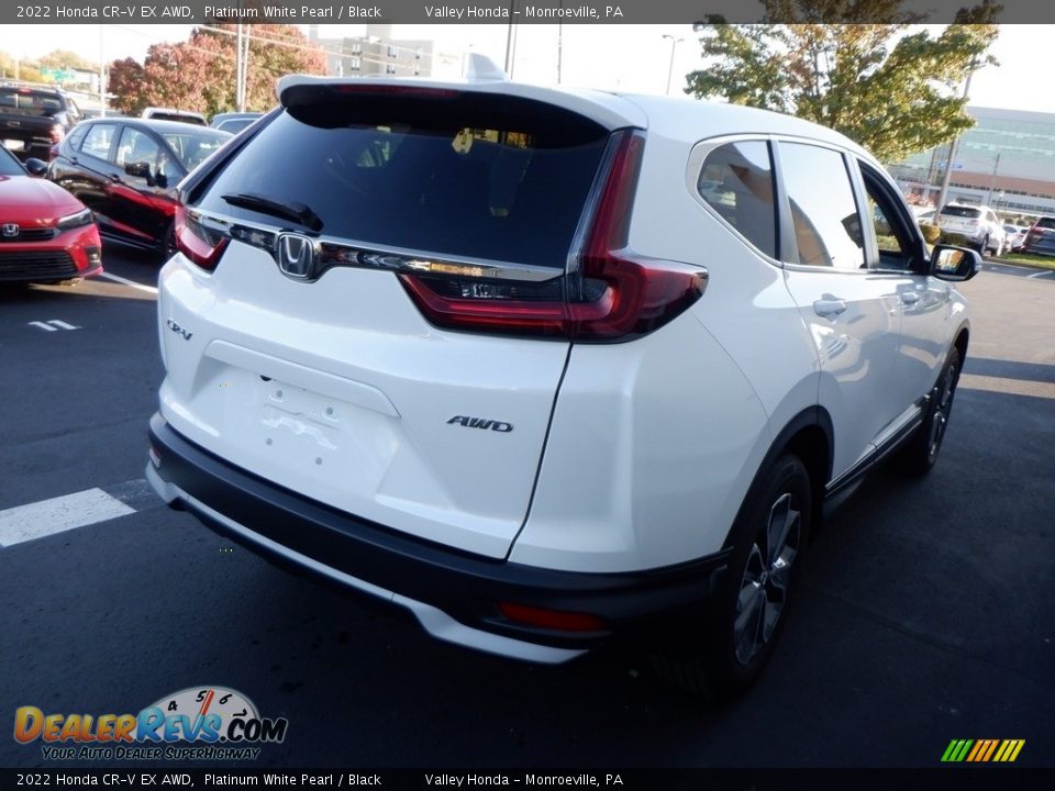 2022 Honda CR-V EX AWD Platinum White Pearl / Black Photo #5