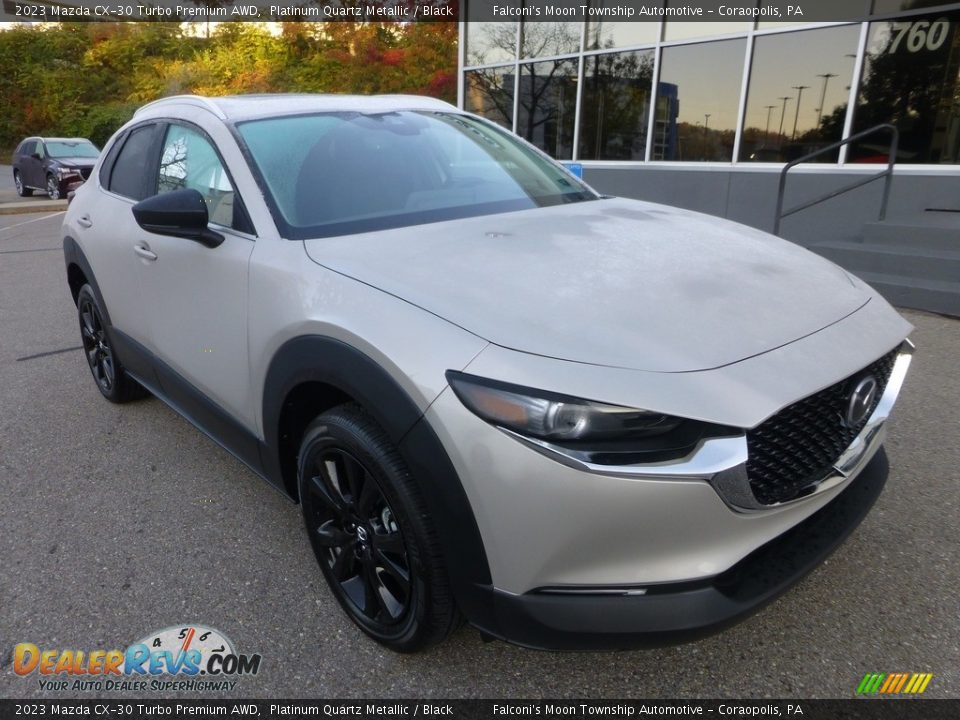 Front 3/4 View of 2023 Mazda CX-30 Turbo Premium AWD Photo #8