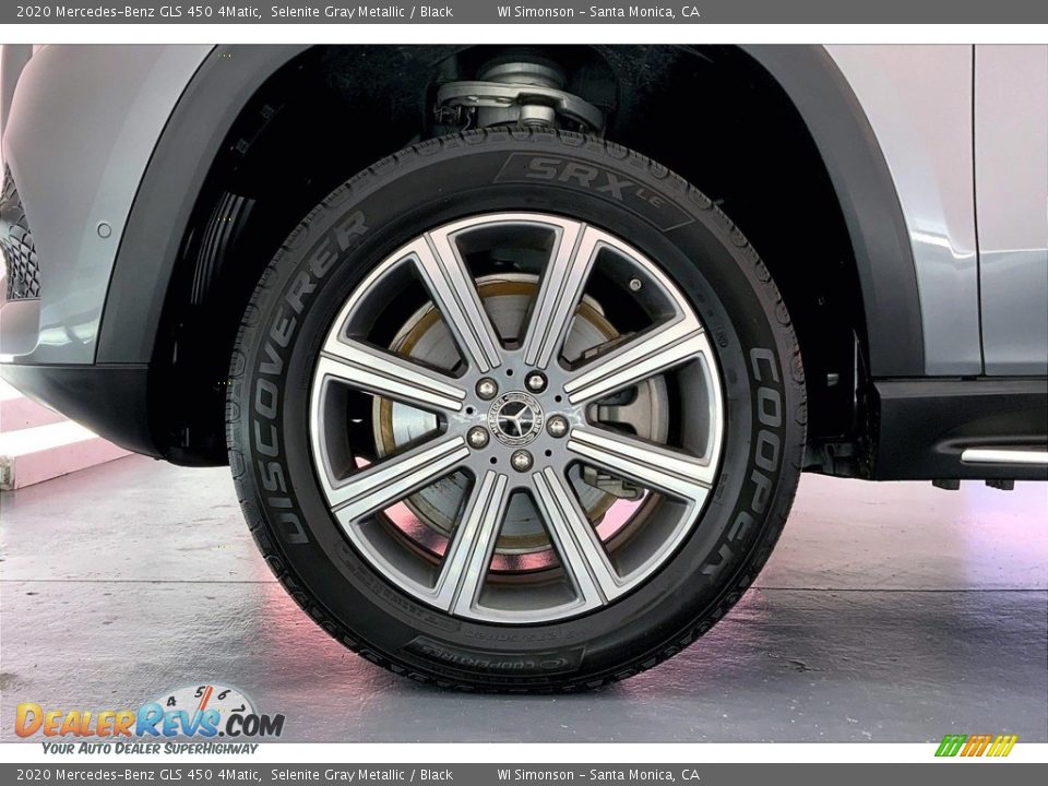 2020 Mercedes-Benz GLS 450 4Matic Selenite Gray Metallic / Black Photo #8