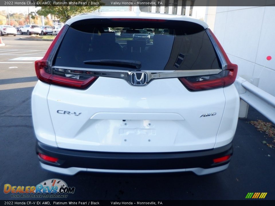 Platinum White Pearl 2022 Honda CR-V EX AWD Photo #7