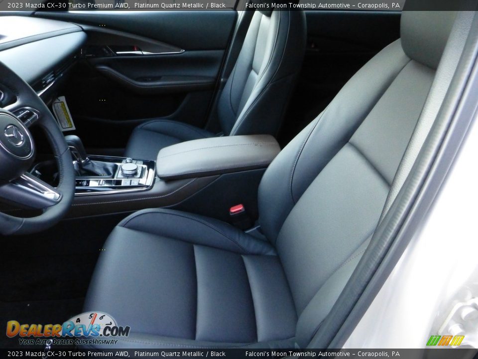 2023 Mazda CX-30 Turbo Premium AWD Platinum Quartz Metallic / Black Photo #10