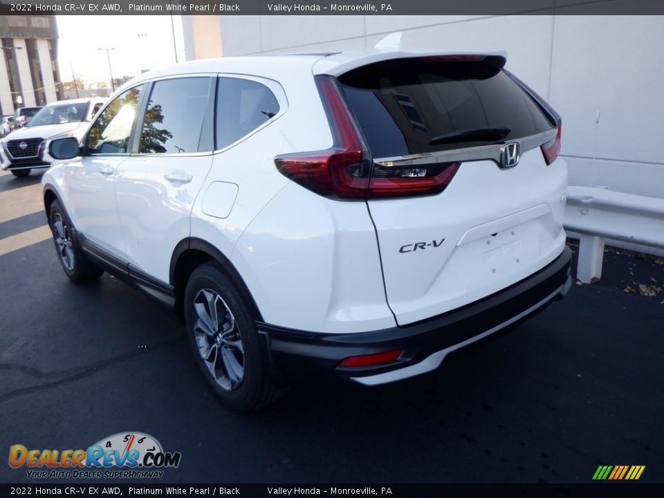 Platinum White Pearl 2022 Honda CR-V EX AWD Photo #8