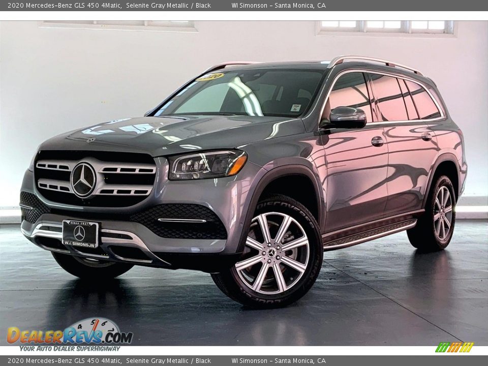 2020 Mercedes-Benz GLS 450 4Matic Selenite Gray Metallic / Black Photo #12