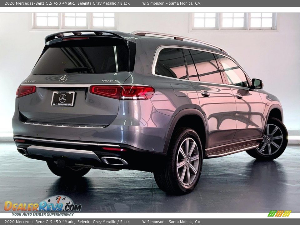 2020 Mercedes-Benz GLS 450 4Matic Selenite Gray Metallic / Black Photo #13