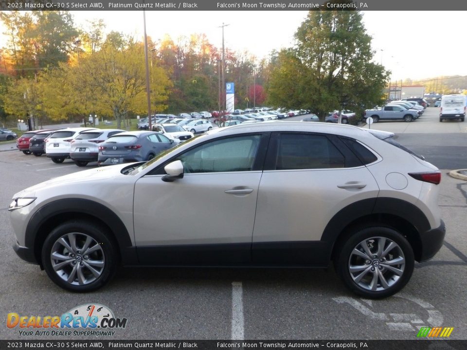 2023 Mazda CX-30 S Select AWD Platinum Quartz Metallic / Black Photo #6