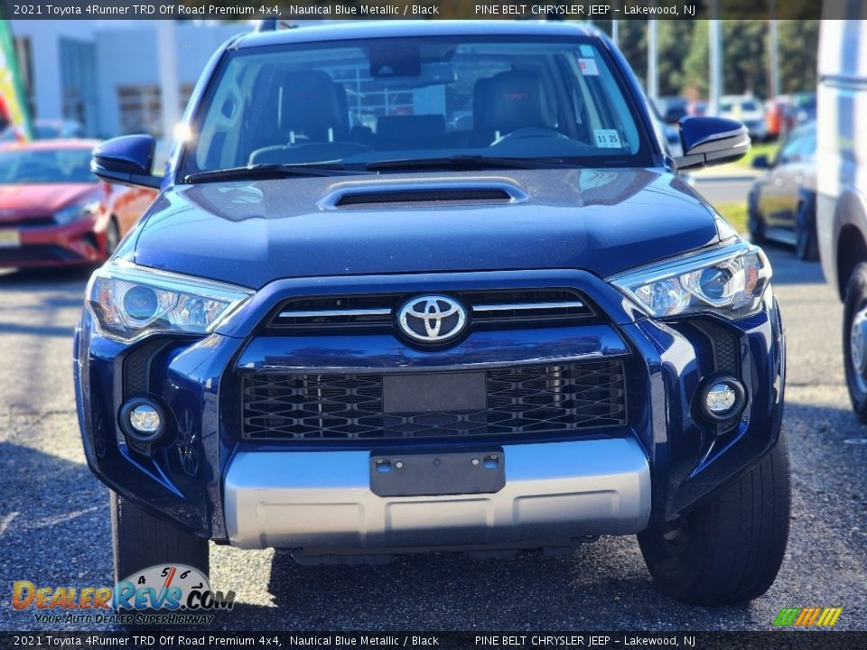 2021 Toyota 4Runner TRD Off Road Premium 4x4 Nautical Blue Metallic / Black Photo #2