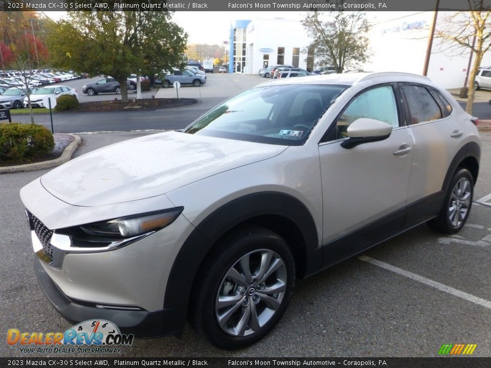 Front 3/4 View of 2023 Mazda CX-30 S Select AWD Photo #7