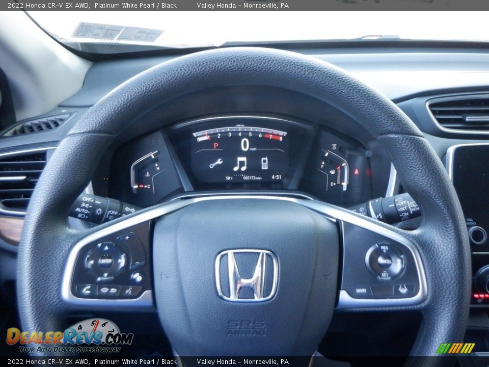 2022 Honda CR-V EX AWD Steering Wheel Photo #22