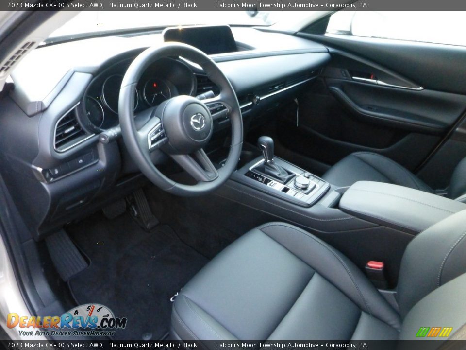 Black Interior - 2023 Mazda CX-30 S Select AWD Photo #15