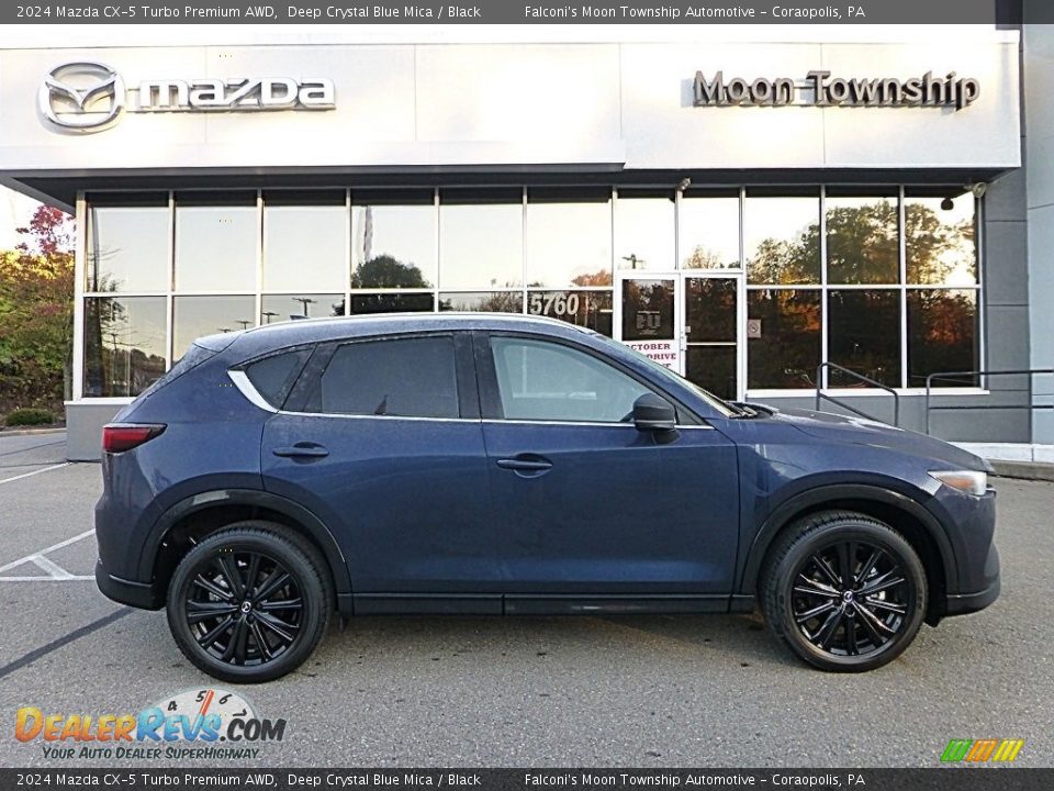 Deep Crystal Blue Mica 2024 Mazda CX-5 Turbo Premium AWD Photo #1