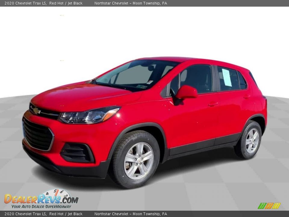 2020 Chevrolet Trax LS Red Hot / Jet Black Photo #4