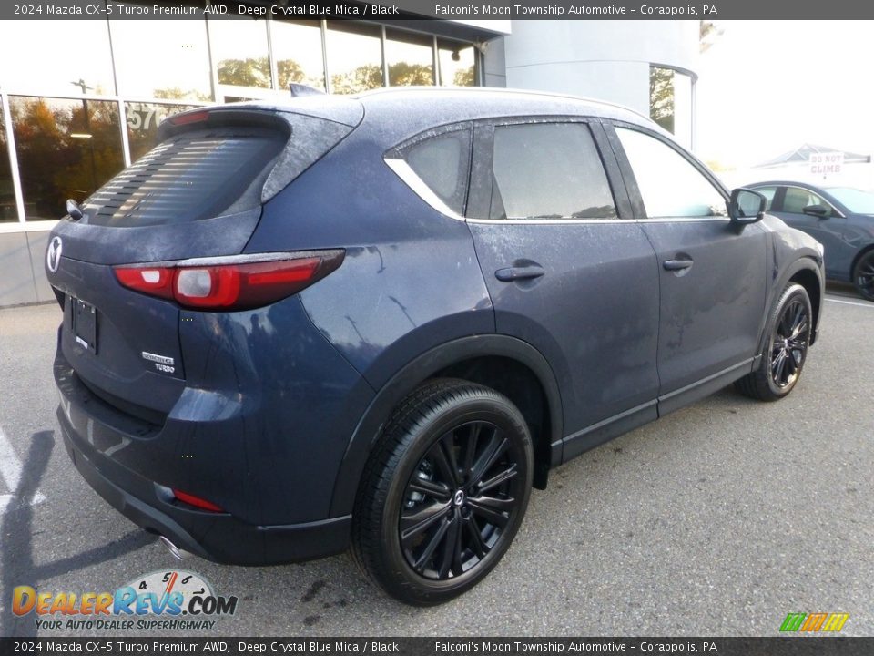 Deep Crystal Blue Mica 2024 Mazda CX-5 Turbo Premium AWD Photo #2