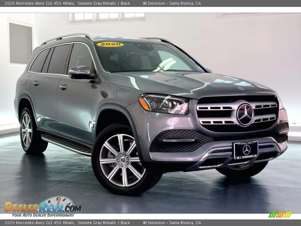 2020 Mercedes-Benz GLS 450 4Matic Selenite Gray Metallic / Black Photo #34