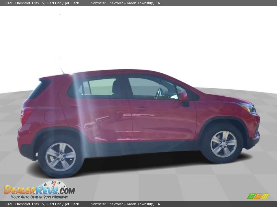 2020 Chevrolet Trax LS Red Hot / Jet Black Photo #9