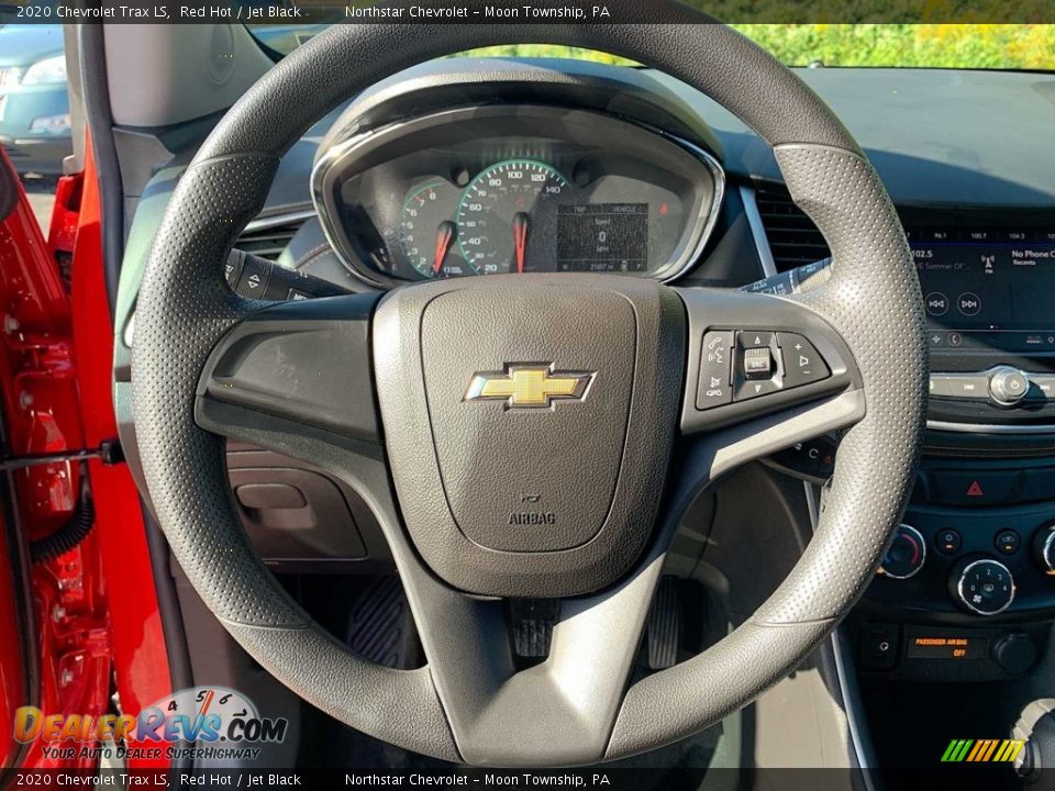 2020 Chevrolet Trax LS Red Hot / Jet Black Photo #11