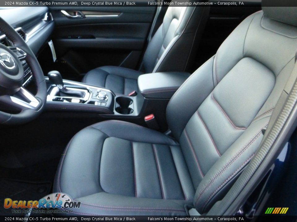 Front Seat of 2024 Mazda CX-5 Turbo Premium AWD Photo #11