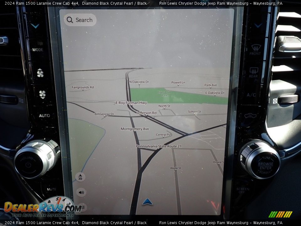 Navigation of 2024 Ram 1500 Laramie Crew Cab 4x4 Photo #18