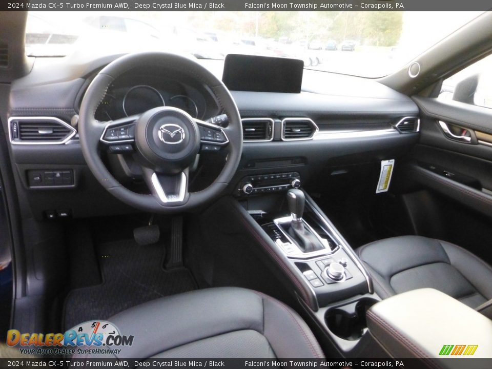 Black Interior - 2024 Mazda CX-5 Turbo Premium AWD Photo #13