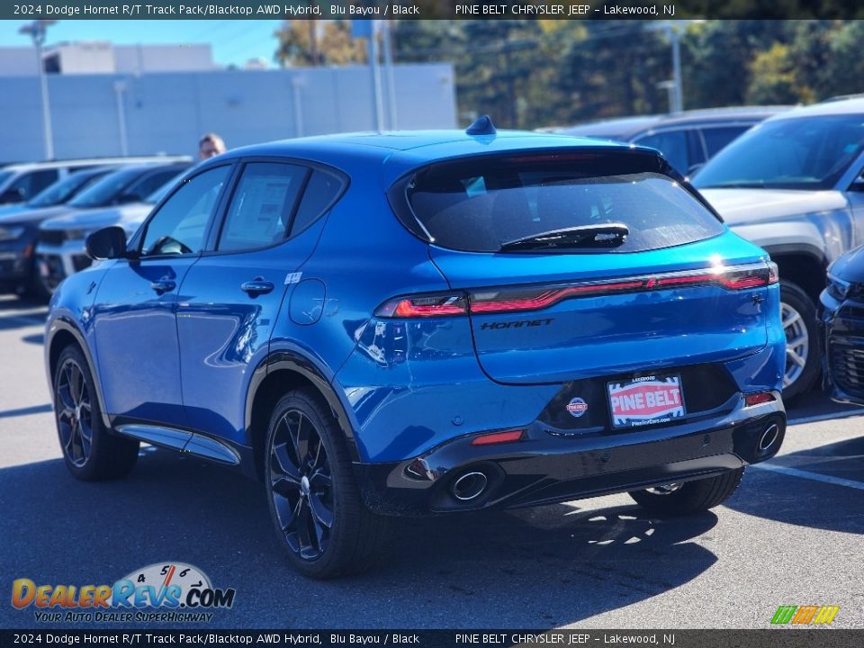 2024 Dodge Hornet R/T Track Pack/Blacktop AWD Hybrid Blu Bayou / Black Photo #4