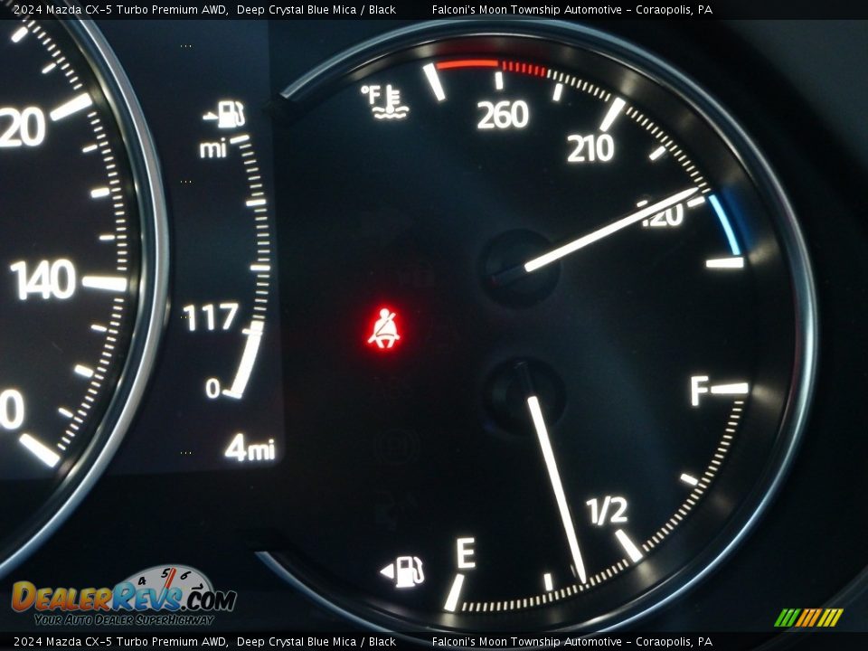 2024 Mazda CX-5 Turbo Premium AWD Deep Crystal Blue Mica / Black Photo #19