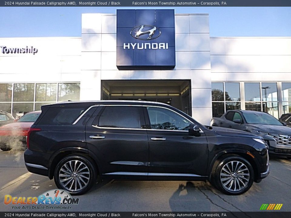 2024 Hyundai Palisade Calligraphy AWD Moonlight Cloud / Black Photo #1