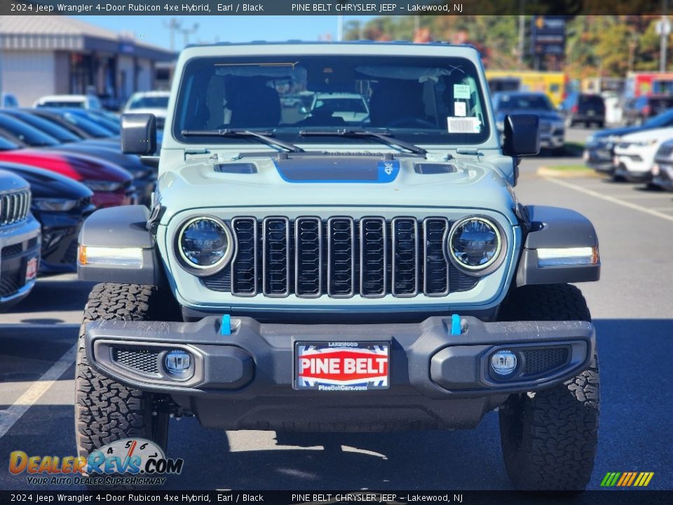 2024 Jeep Wrangler 4-Door Rubicon 4xe Hybrid Earl / Black Photo #2