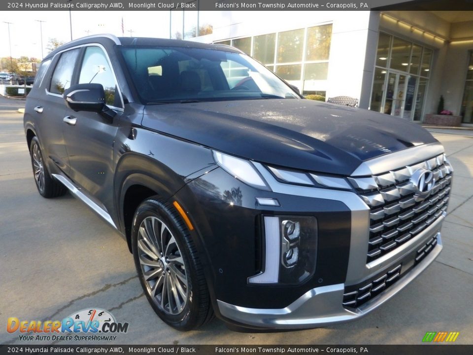 2024 Hyundai Palisade Calligraphy AWD Moonlight Cloud / Black Photo #8