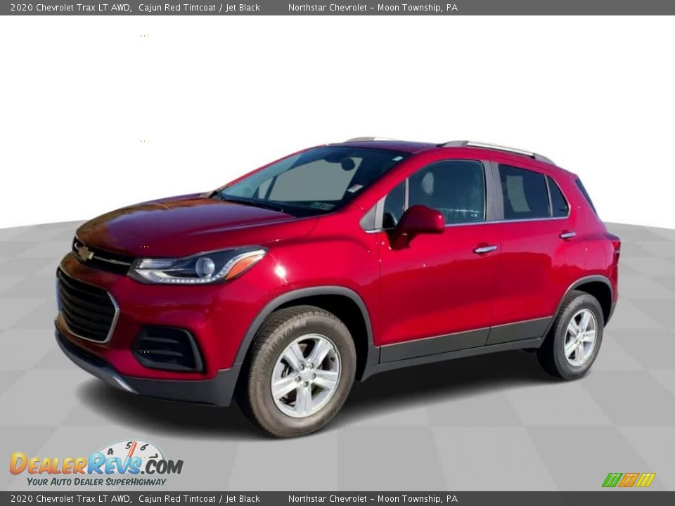 2020 Chevrolet Trax LT AWD Cajun Red Tintcoat / Jet Black Photo #4