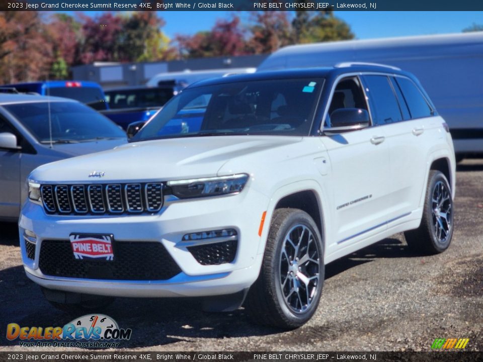 2023 Jeep Grand Cherokee Summit Reserve 4XE Bright White / Global Black Photo #1