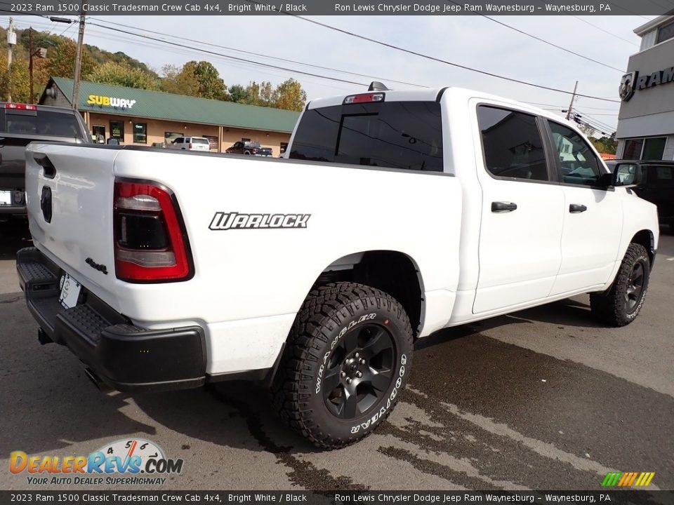 Bright White 2023 Ram 1500 Classic Tradesman Crew Cab 4x4 Photo #7