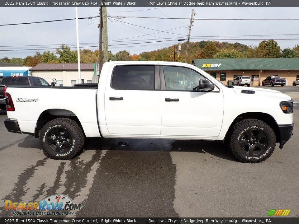 Bright White 2023 Ram 1500 Classic Tradesman Crew Cab 4x4 Photo #8