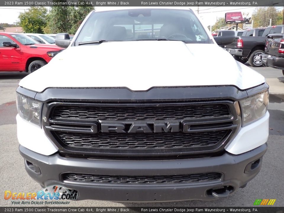 Bright White 2023 Ram 1500 Classic Tradesman Crew Cab 4x4 Photo #10