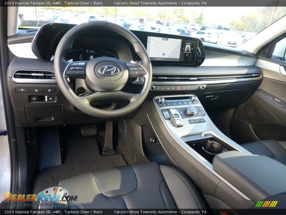 Black Interior - 2024 Hyundai Palisade SEL AWD Photo #14