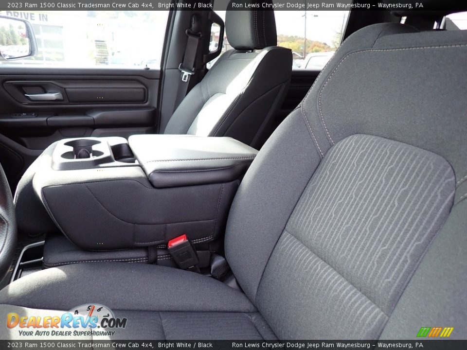 Front Seat of 2023 Ram 1500 Classic Tradesman Crew Cab 4x4 Photo #12