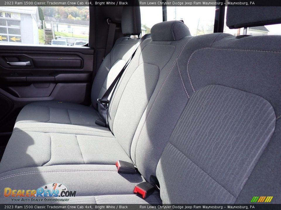 Rear Seat of 2023 Ram 1500 Classic Tradesman Crew Cab 4x4 Photo #13