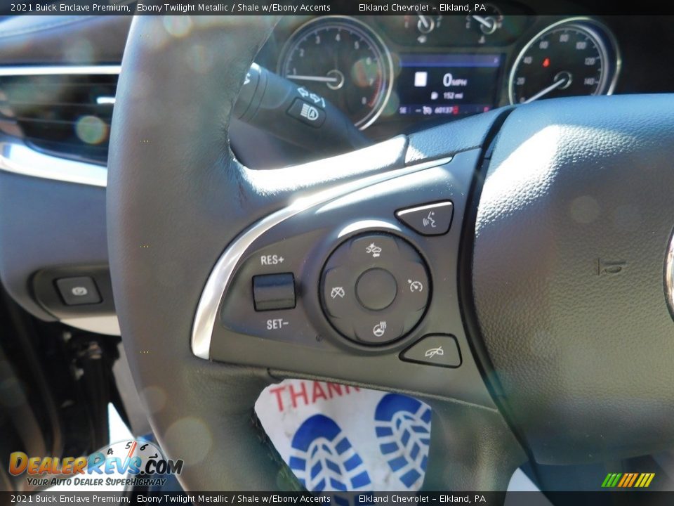2021 Buick Enclave Premium Steering Wheel Photo #26