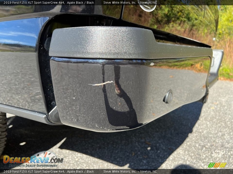 2019 Ford F150 XLT Sport SuperCrew 4x4 Agate Black / Black Photo #11