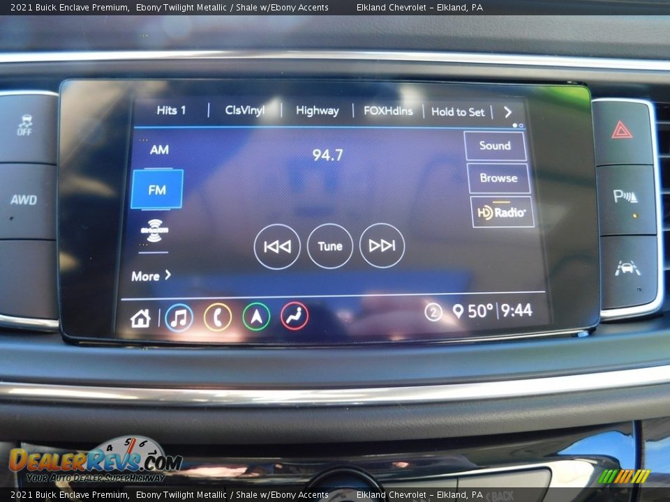 Controls of 2021 Buick Enclave Premium Photo #31