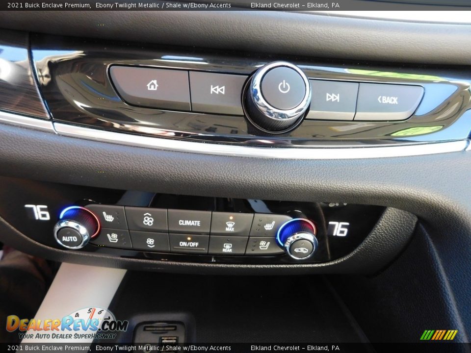 Controls of 2021 Buick Enclave Premium Photo #34