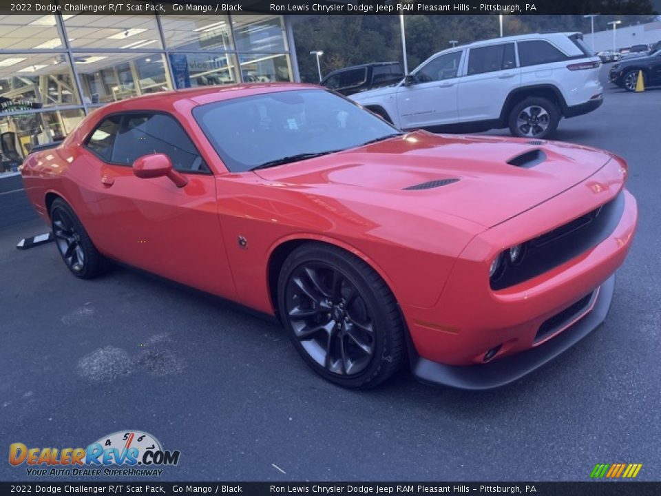 2022 Dodge Challenger R/T Scat Pack Go Mango / Black Photo #1