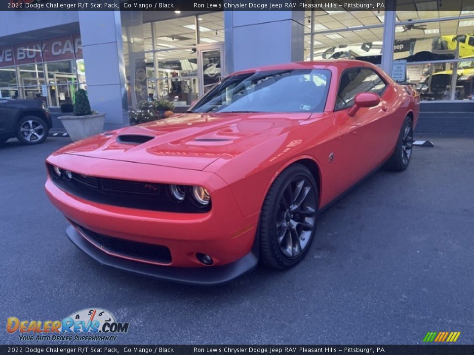 2022 Dodge Challenger R/T Scat Pack Go Mango / Black Photo #5