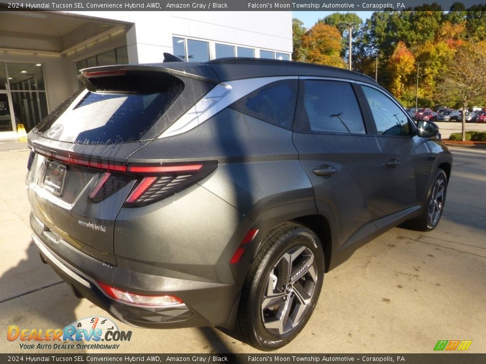 2024 Hyundai Tucson SEL Convenience Hybrid AWD Amazon Gray / Black Photo #2