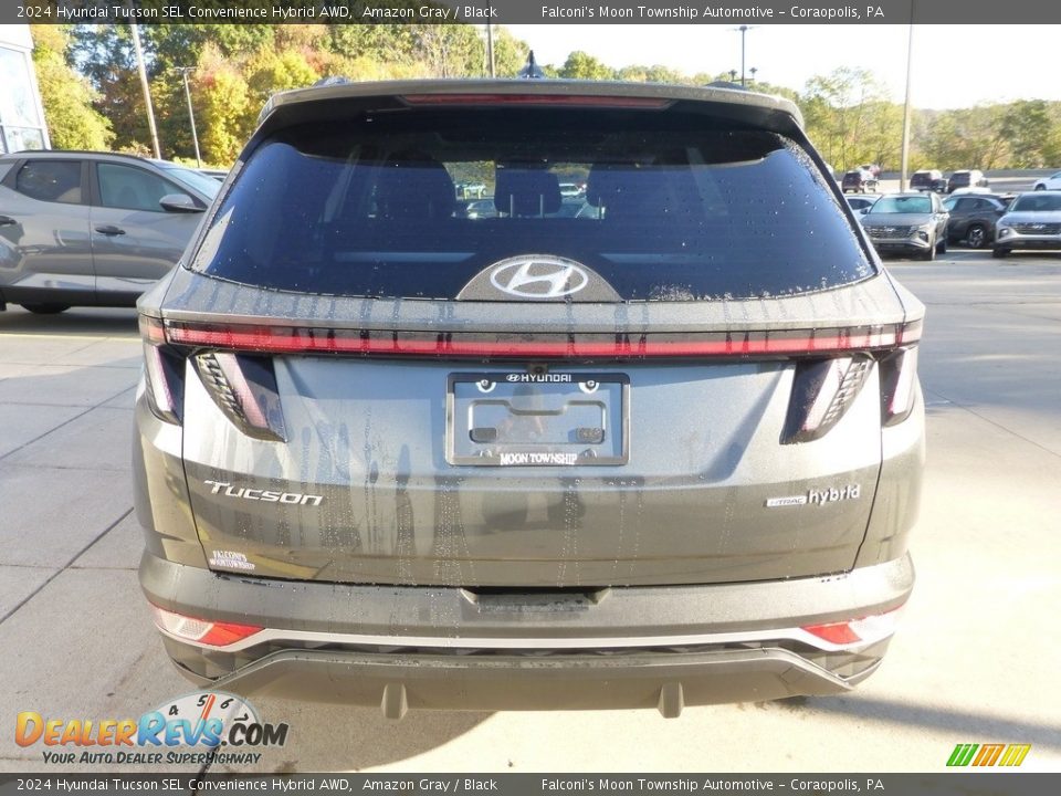 2024 Hyundai Tucson SEL Convenience Hybrid AWD Amazon Gray / Black Photo #3