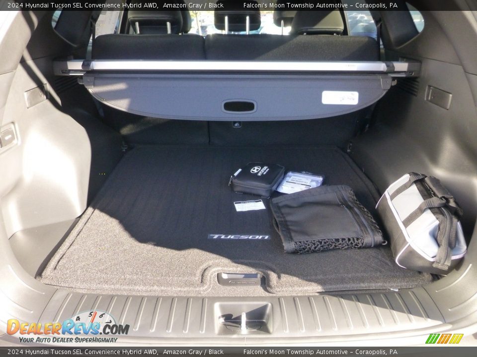 2024 Hyundai Tucson SEL Convenience Hybrid AWD Amazon Gray / Black Photo #4