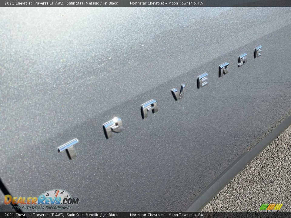 2021 Chevrolet Traverse LT AWD Satin Steel Metallic / Jet Black Photo #29