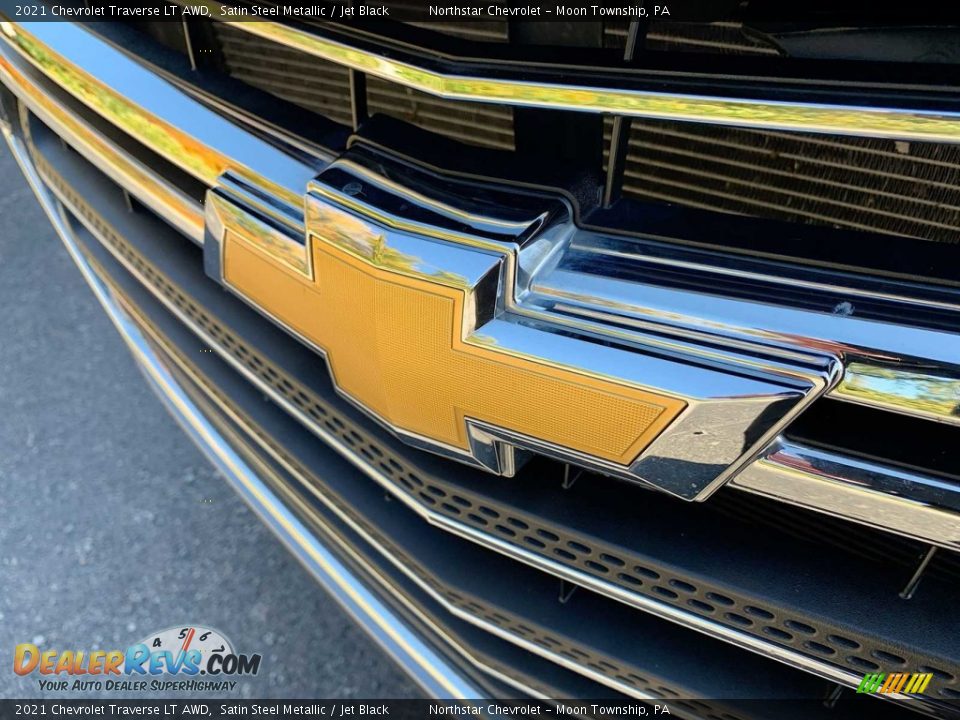 2021 Chevrolet Traverse LT AWD Satin Steel Metallic / Jet Black Photo #30