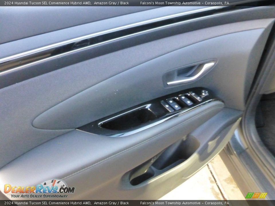 2024 Hyundai Tucson SEL Convenience Hybrid AWD Amazon Gray / Black Photo #14