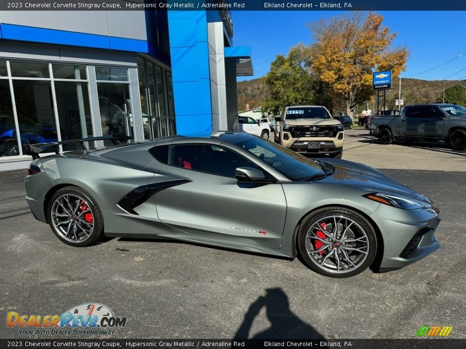 Hypersonic Gray Metallic 2023 Chevrolet Corvette Stingray Coupe Photo #2