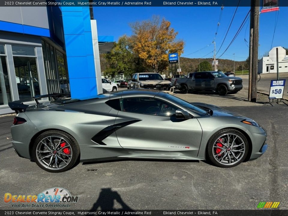 Hypersonic Gray Metallic 2023 Chevrolet Corvette Stingray Coupe Photo #3